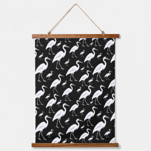 Egrets Hangend Wandkleed