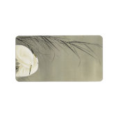 Egrets in Swamp by Ohara Koson Etiket (Voorkant)