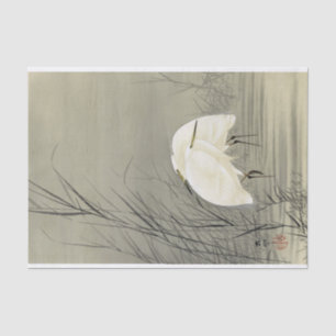 Egrets in Swamp by Ohara Koson Tissuepapier