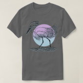 Egretvogel T-shirt (Design voorkant)
