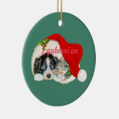 Eguberri op Baskische kerstversiering Keramisch Ornament (Rechts)