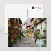 Eguisheim - briefkaart (Voorkant / Achterkant)