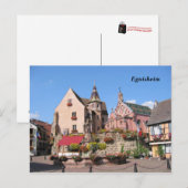 Eguisheim - briefkaart (Voorkant / Achterkant)