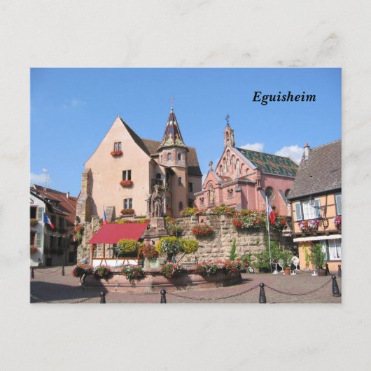 Eguisheim - briefkaart (Voorkant)