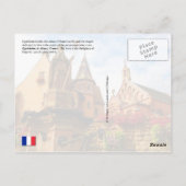 Eguisheim Castle en Pope St Leo IX chapel, Frankri Briefkaart (Achterkant)
