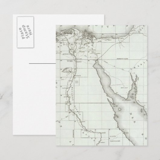 Egyopt en Palestina Briefkaart (Voorkant / Achterkant)