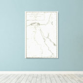 Egyopt en Palestina Canvas Afdruk (Insitu (Houten vloer))