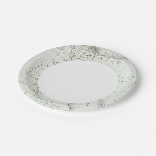 Egyopt en Palestina Papieren Bordje (Gekanteld)