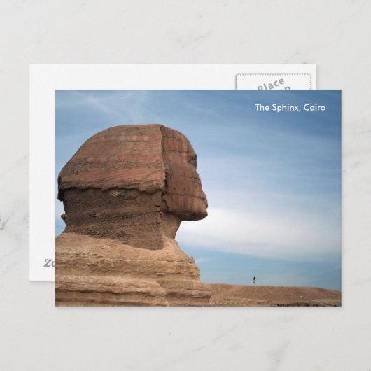 Egypt 055, The Sphinx, Cairo Briefkaart (Voorkant / Achterkant)