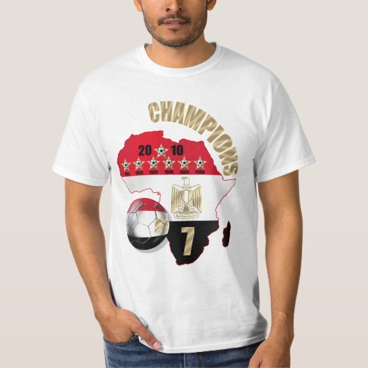 Egypt 2010 Africa Champions Value t-shirt (Voorkant)