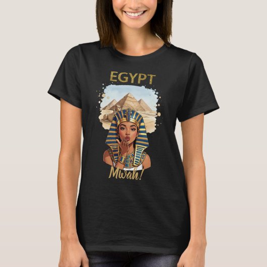 Egypt Air Kus T-shirt (Voorkant)