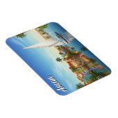 Egypt Aswan Nubian Village Travel Magneet (Rechterzijde)