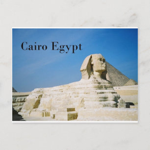 Egypt Cairo Giza Sphinx-2 (St.K.) Briefkaart
