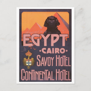 Egypt Cairo Savoy Hotel Briefkaart