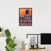 Egypt Cairo Savoy Hotel Continental Hotel, Poster (Thuiskantoor)