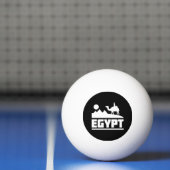 Egypt Camel Silhouette Pingpongbal (Net)