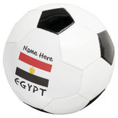 Egypt Egyptische Vlag Gepersonaliseerd Voetbal (Drie kwart)