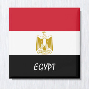 Egypt flag & Africa foliday/fans Magneet