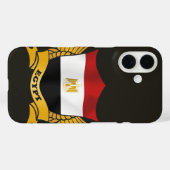 Egypt Flag Emblem Case-Mate iPhone Case (Achterkant (horizontaal))