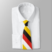 Egypt flag stripes country pattern symbol black re stropdas (Gebonden)