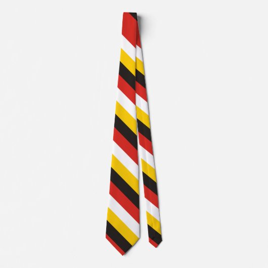Egypt flag stripes country pattern symbol black re stropdas (Voorkant)