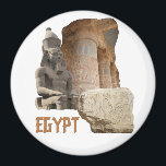 EGYPT-fotocollage magneet<br><div class="desc">Foto's genomen door mij in Egypte in 2010. Bekijk mijn winkel voor meer Egyptische objecten.</div>