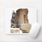 EGYPT-fotocollage mousepad Muismat (Met muis)