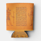 Egypt Goddess Hathor en God Anubis Blikjeskoeler (Voorkant)
