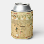 Egypt-Hiërogliefen Blikje Koeler (Blikje Achterkant)