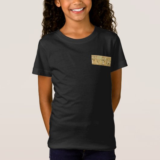 Egypt-Hieroglyfen T-Shirt (Voorkant)