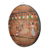 Egypt-Hieroglyphs Dart Board Dartbord (Voorkant Rechts)