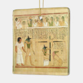 Egypt-Hieroglyphs keramische sieraad Keramisch Ornament (Links)