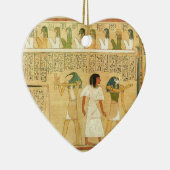 Egypt-Hieroglyphs keramische sieraad Keramisch Ornament (Rechts)