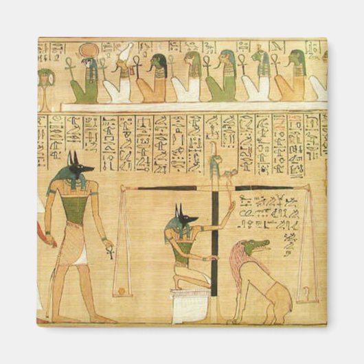 Egypt-Hieroglyphs Magnet (Voorkant)