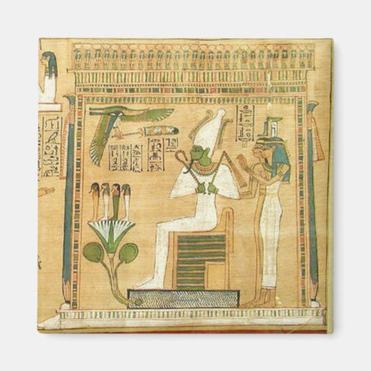Egypt-Hieroglyphs Magnet (Voorkant)