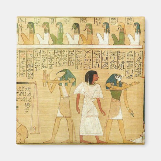 Egypt-Hieroglyphs Magnet (Voorkant)