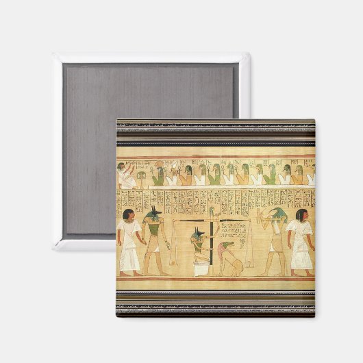 Egypt-Hieroglyphs Magnet (Voorkant / Achterkant)