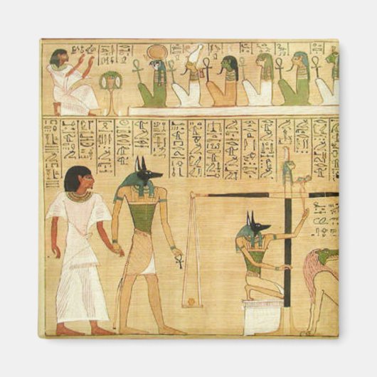 Egypt-Hieroglyphs Magnet (Voorkant)