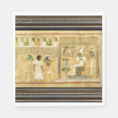 Egypt-Hieroglyphs Paper Napkin Servet (Voorkant)