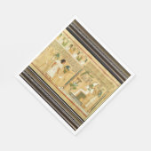 Egypt-Hieroglyphs Paper Napkin Servet (Hoek)