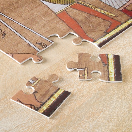 Egypt-Hieroglyphs Puzzle Legpuzzel (Zijkant)