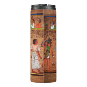 Egypt-Hieroglyphs Thermal Tumbler Thermosbeker (Achterkant)