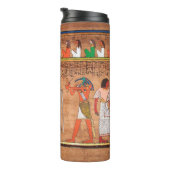 Egypt-Hieroglyphs Thermal Tumbler Thermosbeker (Geroteerd rechts)
