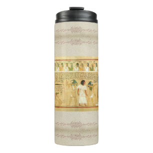 Egypt-Hieroglyphs Thermal Tumbler Thermosbeker