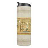 Egypt-Hieroglyphs Thermal Tumbler Thermosbeker (Geroteerd rechts)