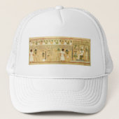Egypt-Hieroglyphs Trucker Hat Pet (Voorkant)