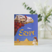 Egypt Kameel Briefkaart (Staand voorkant)