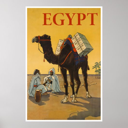 Egypt Kunst Reisposter Muur Natuurprint Poster (Voorkant)