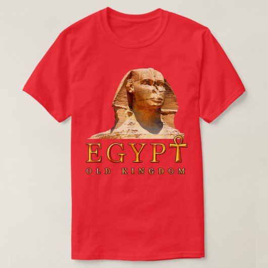 Egypt old kingdom Pharaoh Ancient Egyptian Tut Ank T-shirt (Design voorkant)