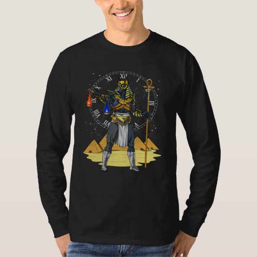 Egypt Pharaoh Temple Culture Gods T-shirt (Voorkant)